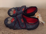 nowe BEFADO 28 big foot auto trampki tenisówki kapcie wsuwane chłopięce 