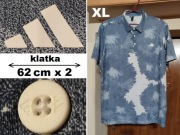 koszula ADIDAS Flower Mesh Polo r. XL klatka 116 118 120 122 124 j. NOWA