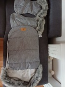 Ocieplacz do wózka wraz z mufkami