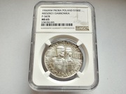 100 zł 1966 Mieszko i Dąbrówka, NGC MS65, P-347B !