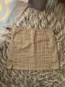 Spódnica mini w kratkę 