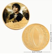 Unikatowy kolekcjonerski zest numizmat Lord of the Ring, Hobbit, Silimarion