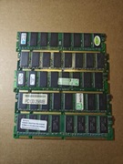 Pamięć RAM PCC133 - 5x pamięci ram 256 MB / 512 MB