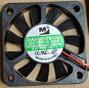 Wentylator 5x  50x50x10 mm 12V Wentylatory