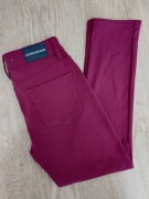 Calvin Klein legginsy fioletowe eleganckie viskoza jak nowe