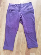 Legginsy 3/4 Nike Dri-Fit fioletowe