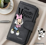 Disney Portfel damski Pojemny. Monety, banknoty i karty Nowy