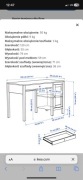 Biurko ikea hemnes