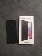 Telefon Samsung A53 5G czarny używany przez pół roku. Na gwarancji rok. 