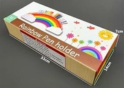 Tęczowy organizer na biurko