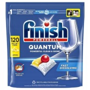 Finish kapsułki do zmywarki Quantum Lemon 120 sztuk