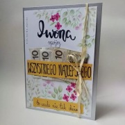 kartka urodzinowa ręcznie robiona