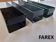 CEOWNIK 40X300 mm antracyt RAL 7016  łącznik, uchwyt uchwyty, na wymiar