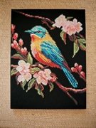 OBRAZ Haft Diamentowy 40x30 Rękodzieło Zamsz 3D