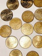 15 sztuk 20 drachm Grecja różne roczniki 2000 1998 1990 1992