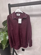 Koszula damska bordowa ze zdobieniem rozmiar M Nowa z metką