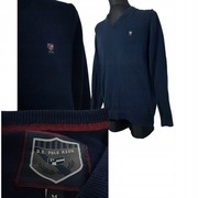 SWETER MĘSKI US POLO ASSN M BAWEŁNA GRANATOWY DŁUGI RĘKAW