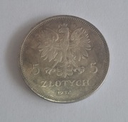 Moneta 5 złotych Nike 1932 kopia