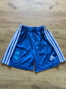 Adidas Szorty Real Madrid Niebieskie z Lampasami Rozm. 128
