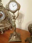 Zegar mosiężny SLAVA z PRLu