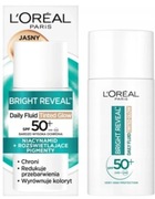 L'Oréal Paris Bright Reveal SPF 50+ Rozświetlający fluid do twarzy Light