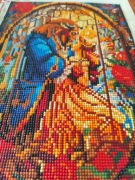 SPRZEDAM GOTOWY JUŻ OBRAZ Z HAFTU DIAMENTOWEGO BEZ RAMKI 30X40