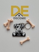 Personalizowany brelok z psem, Airedale terrier
