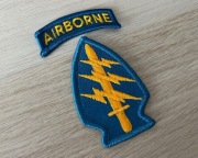 Naszywka - 1st Special Forces Command (Airborne) + "Airborne" Tab