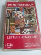 PAT METHENY GROUP LETTER FROM HOME  KASETA MAGNETOFONOWA