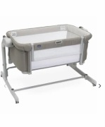 Łóżeczko Chicco NEXT2ME MAGIC EVO Desert Taupe używane