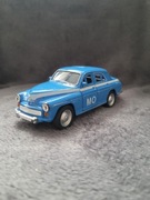 Model samochodu Welly FSO Warszawa 224 Milicja MO PRL-u