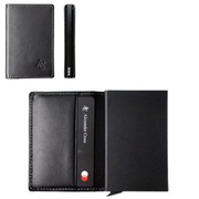 PORTFEL SKÓRZANY MĘSKI DAMSKI NA KARTY DOKUMENTY Z RFID