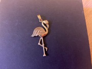 Zawieszka Flamingo złoto pròby 375