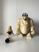 Figurki LEGO Hobbit Azog - Wide Open Mouth lor109 oraz Goblin King lor042