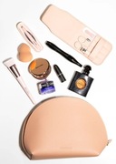 NOTINO kosmetyczka duża pojemna skórzana brzoskwiniowa podróżna organizer