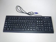 Klawiatura przewodowa PS/2 XPower – polski układ QWERTY