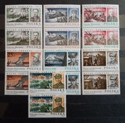 Znaczki Fi 3011 - 3013 +3068 -71 Wojna obronna 39 stan** pary z 1989/89r.