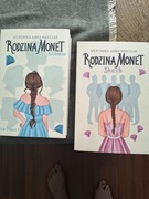 Rodzina Monet dwie książki 