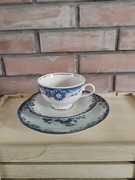 Porcelanowa filiżanka, trio. Sygnatura Lettin . Vintage