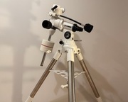 Montaż Bresser EXOS-1 (EQ-4) z lunetką biegunową