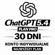 CHATGPT NAJNOWSZA WERSJA 5.4 PRO - 30 DNI PRYWATNE KONTO | CHAT GPT PRO AI