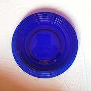  Kobaltowy talerz, misa, patera, taca, szkło