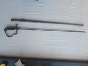 Szabla pruska paradna z pochwą