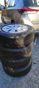 Koła zimowe 5cx114,3 Toyota 195/65/15 Czujniki