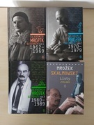 Sławomir Mrożek - Dzienniki oraz Listy Mrożek-Skalmowski | Pakiet 4 książek