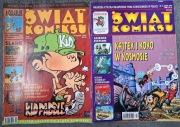 ŚWIAT KOMIKSU  nr 10 i 13, magazyn komiksowy