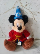 Duża Maskotka Myszka Mickey Miki Disney store ORYGINAŁ 35cm Czarnoksiężnik