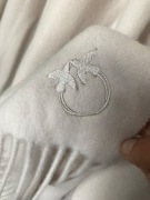 Nowe ponczo poncho pinko wełna