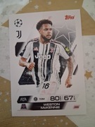 TOPPS MATCH ATTAX 2025-2026 BASE CARD WESTON MCKENNIE JUVENTUS 268