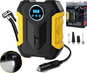 KOMPRESOR SAMOCHODOWY 12V 35L/min LCD AUTO STOP 150PSI LATARKA LED CARSUN